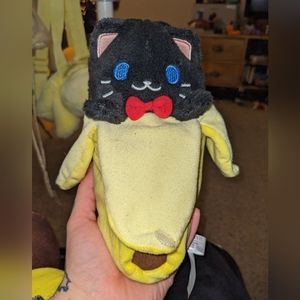FUNKO Plush Black Bananya Cat, Perfect Condition, NWOT